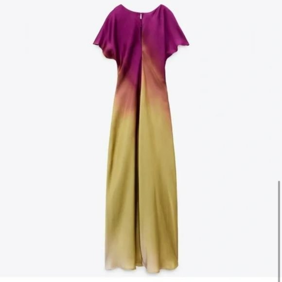 ZARA TIE DYE PRINTED DRESS - Picture 5 of 9